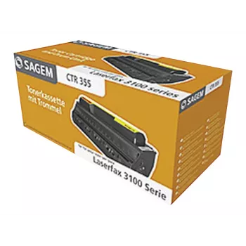 SAGEMCOM CTR-355 fekete tonerpatron - 252920319 - FAX 3150 3155-höz