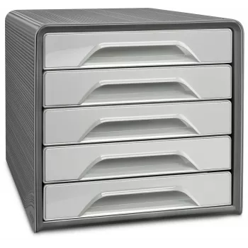 CEP Office Solution Smoove fiókos doboz világosszürke 5 fiókkal 1071116361