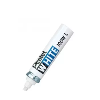 Pentel fehér marker - ezüst