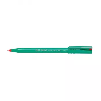 Pentel Fine Point R50 golyóstoll – piros – 0,5 mm finom hegy – 12 darabos csomag