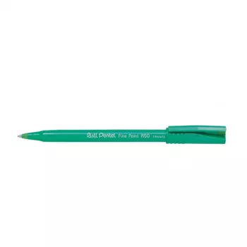 Pentel R50 nyomógombos golyóstoll – zöld – 0,8 mm – kétkezes