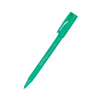 Pentel R50 nyomógombos golyóstoll – zöld – 0,8 mm – kétkezes