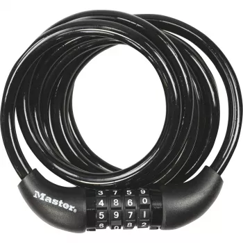 Master Lock spirálkábeles zár, 180 cm, 8221EURDPRO