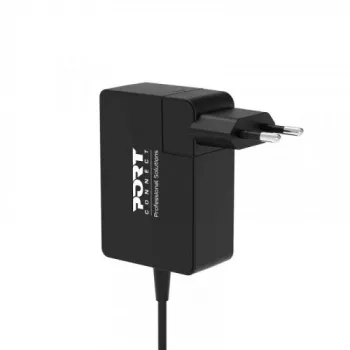 PORT Designs PORT Connect 100W GaN fali töltő 3 USB-csatlakozóval (2 USB-C, 1 USB-A) - PD 3.0 & QC 3.0 - EU-dugó
