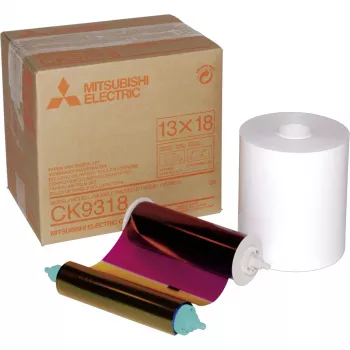 Mitsubishi CK 9318 13 x 18 dye-sublimation fotópapír tekercs (200 nyomat, fényes)