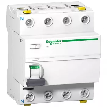 Schneider Electric A9Z21440 hibaáram-védőkapcsoló (RCCB) 2P 40A 30mA AC típus, fehér