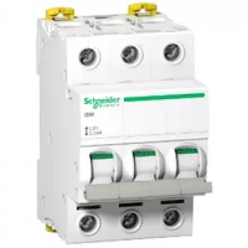 Schneider Electric Acti9 iSW A9S65363 3 pólusú szakaszolókapcsoló 63A 400V AC fehér