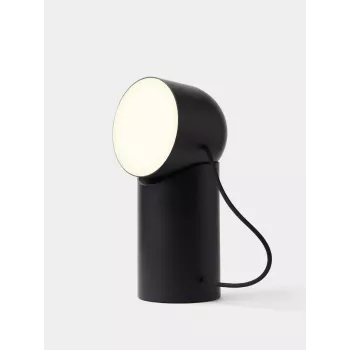 Lexon Orbe hordozható LED lámpa fekete LH88N
