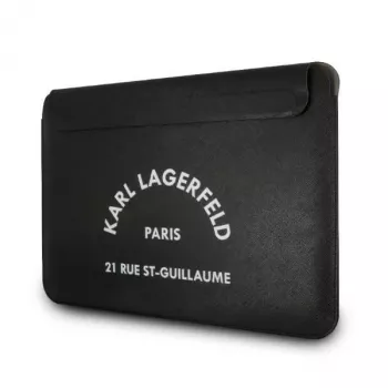 Karl Lagerfeld tok KLCS133RSGSFBK 13 inch fekete Saffiano RSG laptoptok