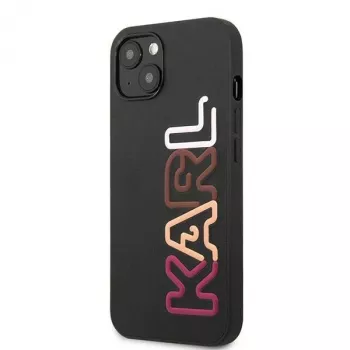 Karl Lagerfeld KLHCP13SPCOBK Ikonik Saffiano Multipink kemény tok Apple iPhone 13 Mini 5,4 inch fekete