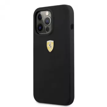 Ferrari FESSIHMP13LBK iPhone 13 Pro / 13 szilikon kemény tok MagSafe fekete