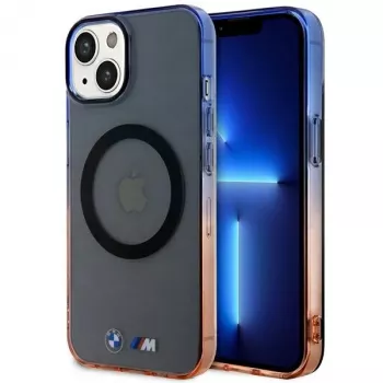 BMW iPhone 13/14/15 szürke Hardcase Gradient Bumper MagSafe