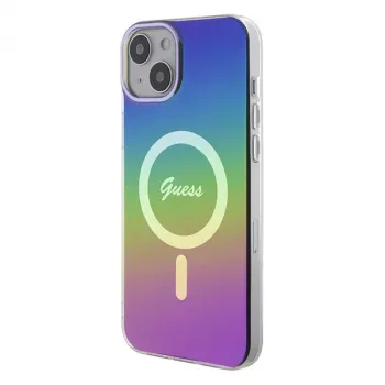 Guess IML Iridescent MagSafe hátlap Apple iPhone 15 Plus, többszínű
