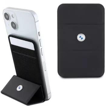 BMW kártyatartós állványos tárca MagSafe Signature Collection fekete