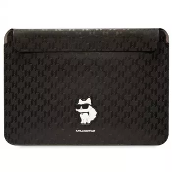 Karl Lagerfeld tok KLCS16SAKHPCK 16 inch fekete Saffiano Monogram Choupette laptoptok
