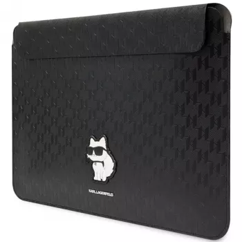 Karl Lagerfeld tok KLCS16SAKHPCK 16 inch fekete Saffiano Monogram Choupette laptoptok
