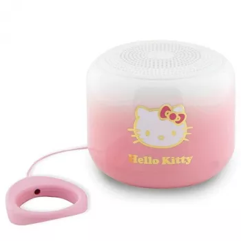Hello Kitty Bluetooth 5.0 hangszóró HKWSBT6GKEP rózsaszín galvanizált színátmenet