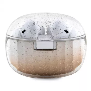 Guess Glitter Gradient Bluetooth TWS fülhallgató töltőtokkal (arany)