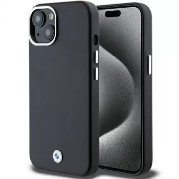 BMW Signature Wrapped Metal MagSafe tok iPhone 15 / 14 / 13 6,1 inch fekete