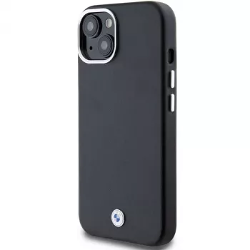 BMW Signature Wrapped Metal MagSafe tok iPhone 15 / 14 / 13 6,1 inch fekete
