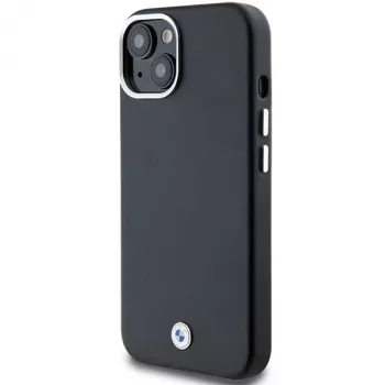 BMW M Collection Signature Wrapped Metal MagSafe tok iPhone 15 Plus / 14 Plus - fekete