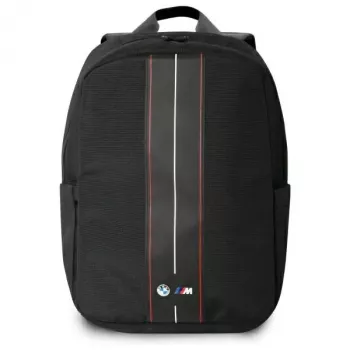 BMW BMBP15COMPVSKR 16 hátizsák fekete nylon piros csík