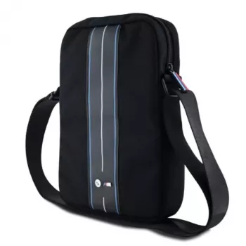 BMW BMTB10COMPVSKL tablet táska 10 inch fekete nylon kék csík