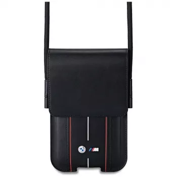 BMW mobiltok Red Stripes fekete