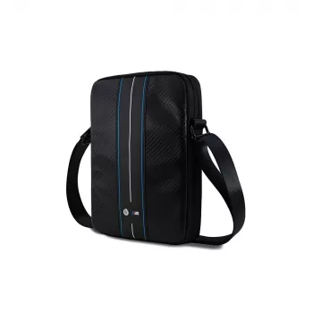 BMW BMTB10COMSCAKL 10 fekete/Carbon Blue Stripes Laptop Bag