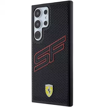 Ferrari FEHCS24LPINK S24 Ultra S928 fekete merev tok Big SF perforált