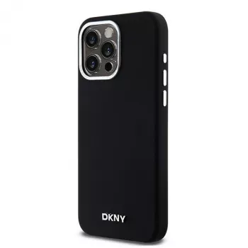 DKNY DKHMP14XSMCHLK keménytok Liquid Silicone MagSafe tok Apple iPhone 14 Pro Max 6,7 inch fekete