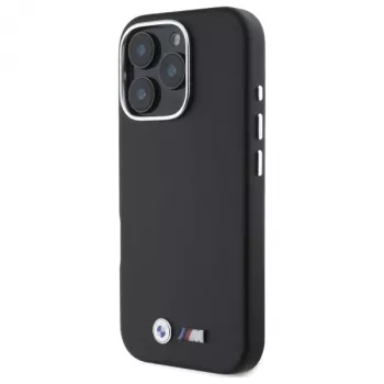 BMW M Smooth Full Wrapped Metal merev tok Apple iPhone 16 Pro Max 6,9 inch fekete