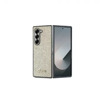 Guess Glitter Script telefontok Samsung Galaxy Z Fold6-hoz - arany