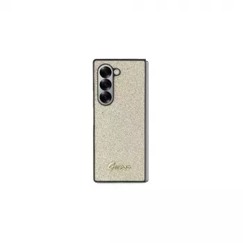 Guess Glitter Script telefontok Samsung Galaxy Z Fold6-hoz - arany