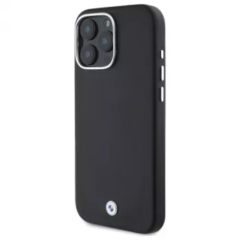 BMW M Collection iPhone 16 Pro kemény tok Full Wrapped Metal MagSafe fekete