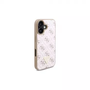 Guess GUHCP16SPG4GPH merev tok Apple iPhone 16 6,1 inch készülékhez, fehér, 4G Triangle