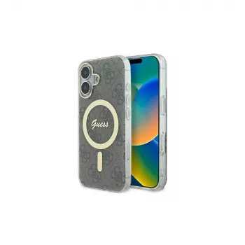 Guess GUHMP16SH4STW iPhone 16 6.1 Hardcase IML 4G MagSafe barna