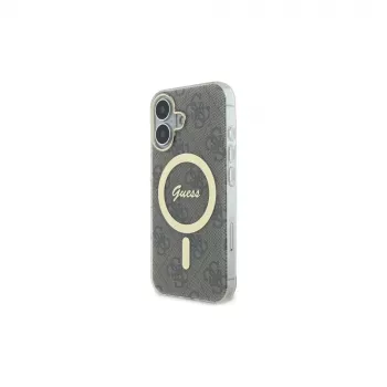 Guess GUHMP16MH4STW iPhone 16 Plus 6,7 inch barna Hardcase IML 4G MagSafe