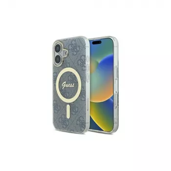 Guess GUHMP16SH4STB iPhone 16 6.1 Hardcase IML 4G MagSafe kék