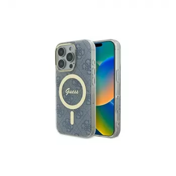 Guess GUHMP16LH4STB Hardcase Apple iPhone 16 Pro 6,3 inch kék IML 4G MagSafe