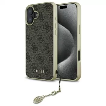 Guess GUHCP16MGF4GBR iPhone 16 Plus 6,7 inch barna merev tok 4G Charms Collection