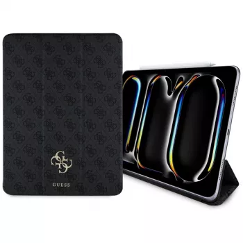 Guess GUFC13PM24PS4SGK iPad Pro 13 M4 2024 / M5 2025 fekete mágneses 4G Big Logo tok