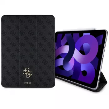 Guess GUFC13RM24PS4SGK iPad Air 13 M2 2024 / M3 2025 / M4 2026 fekete mágneses 4G Big Logo tok