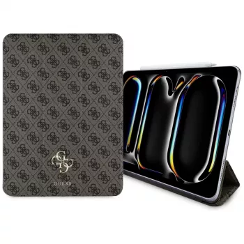 Guess GUFC13PM24PS4SGW iPad Pro 13 M4 2024 / M5 2025 barna mágneses 4G Big Logo tok