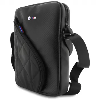 BMW Carbon Pockets & Metal Logo tok fekete iPhone X/XS készülékhez