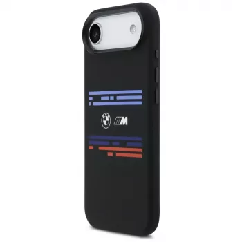 BMW M Silicon Horizontal Line MagSafe tok iPhone Air készülékhez, fekete