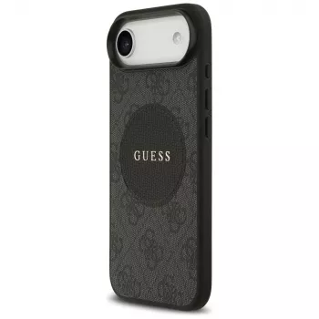 Guess 4G Circle Classic Logo MagSafe tok iPhone Air készülékhez, fekete