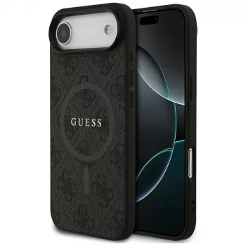Guess 4G Ring Classic Logo MagSafe tok iPhone Air készülékhez, fekete