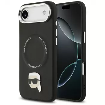 KARL LAGERFELD Karl Pin MagSafe tok iPhone Air-hez - fekete