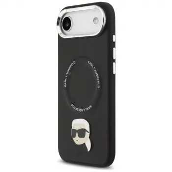 KARL LAGERFELD Karl Pin MagSafe tok iPhone Air-hez - fekete